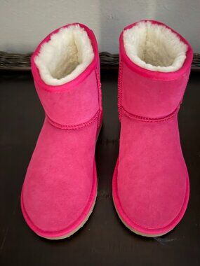 Peter Alexander Ugg Boots Hot Pink Size 8